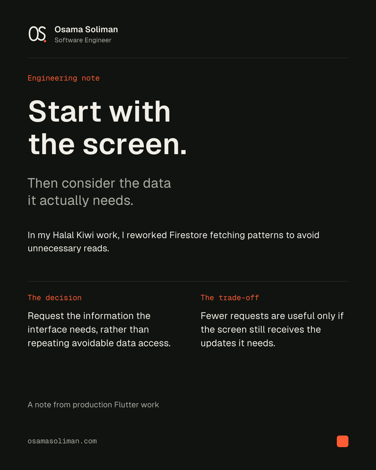 Engineering note, dark theme