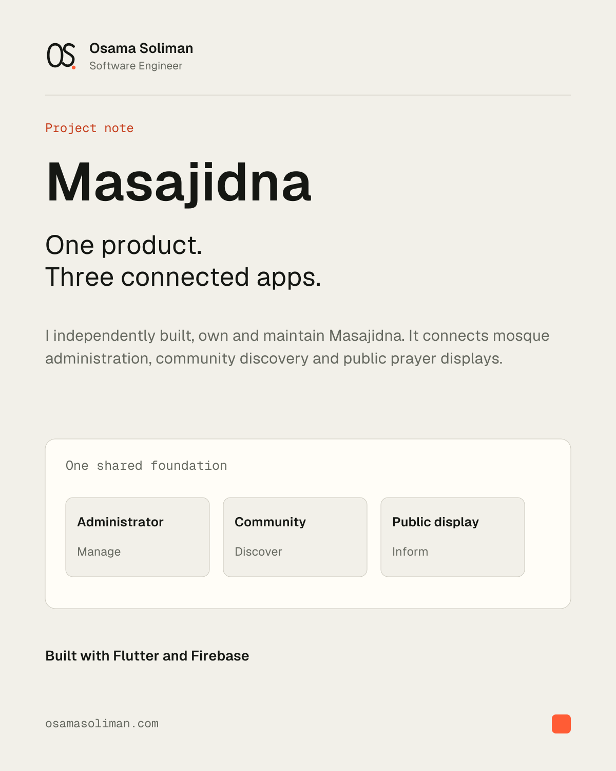 Project note, light theme
